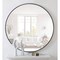 42-Inch Round Wall Mirror for Living Room, Bedroom, or Bathroom